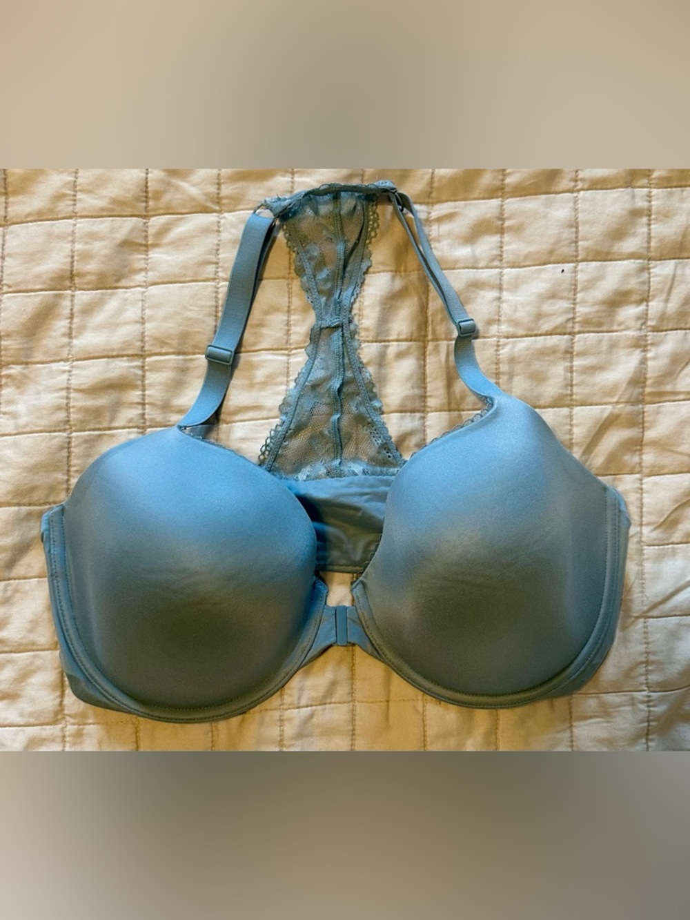 VS women’s front closure t back full coverage lightly padded bra